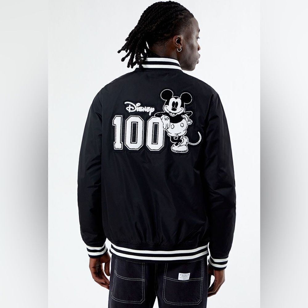 Disney‎ X Van's Club 100 Jacket Mickey Jacket Size Large C50